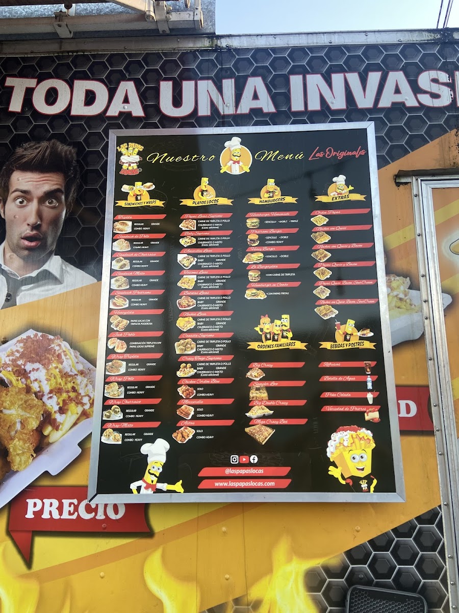 Menu Las Papas Locas - Vega Alta-2