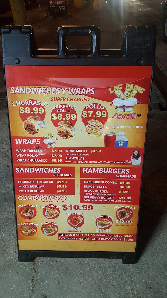 Menu Las Papas Locas - Vega Alta-3