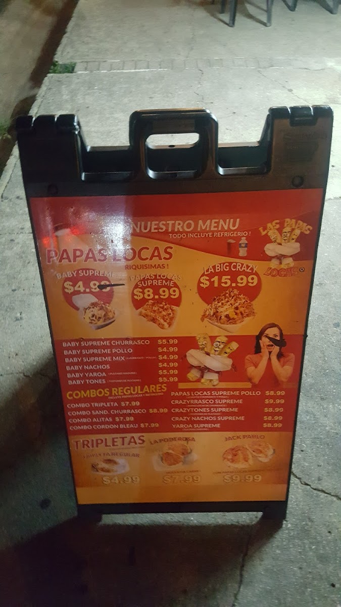 Menu Las Papas Locas - Vega Alta-4